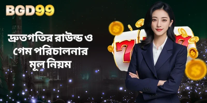 দ্রুতগতির রাউন্ড ও গেম পরিচালনার মূল নিয়ম