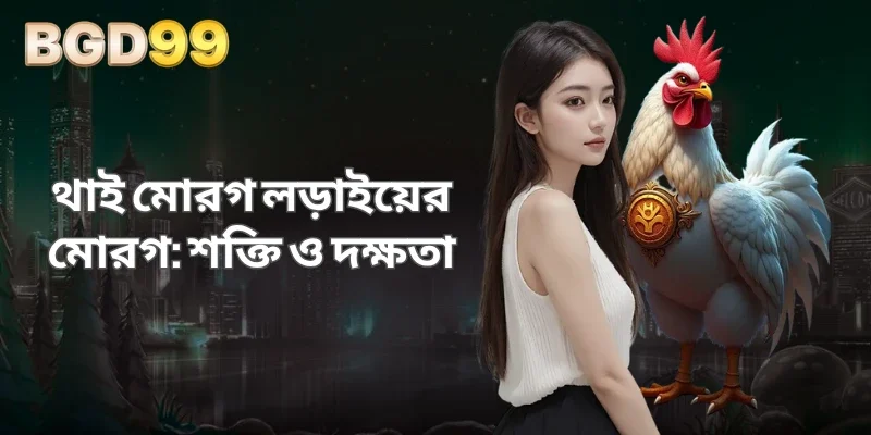 থাই মোরগ লড়াইয়ের মোরগ: শক্তি ও দক্ষতা