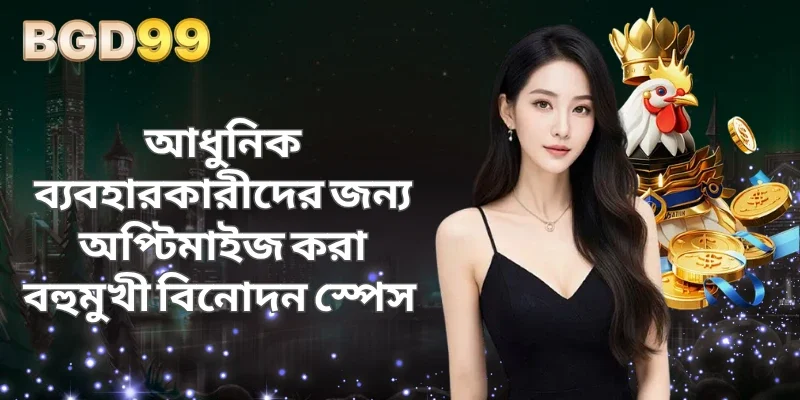 আধুনিক ব্যবহারকারীদের জন্য অপ্টিমাইজ করা বহুমুখী বিনোদন স্পেস 
